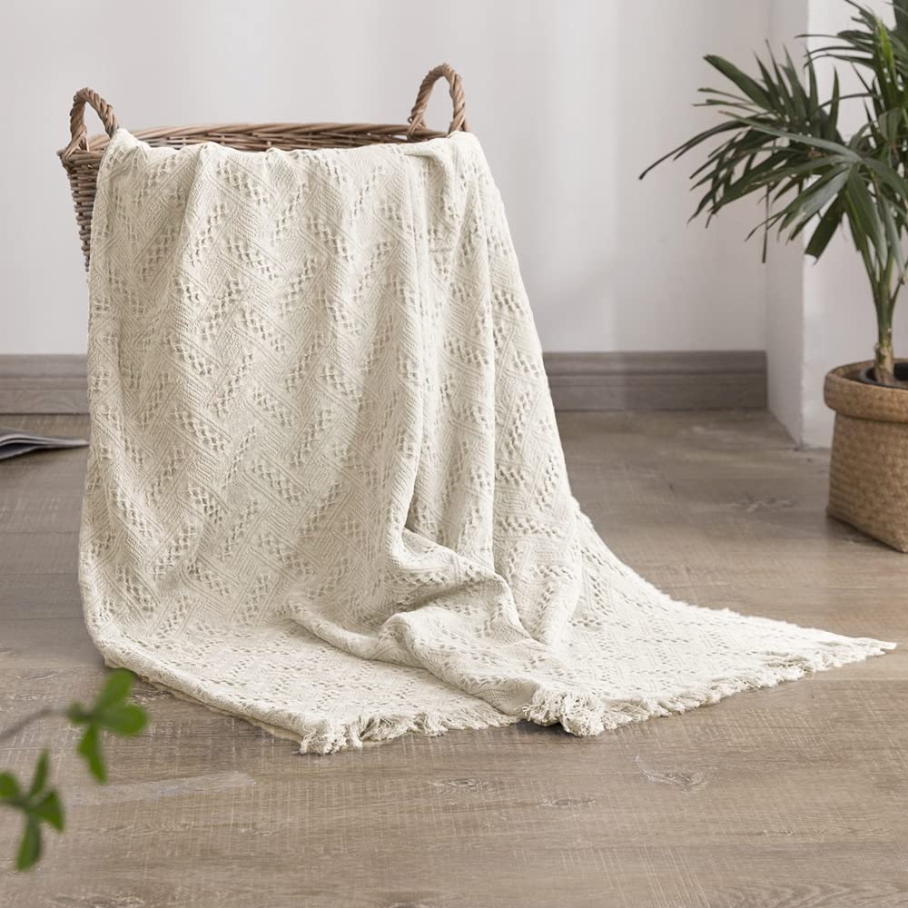 100% Cotton Throw Blanket