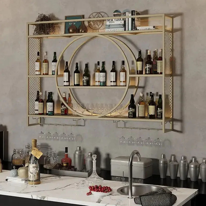 Luxury Shelf Bar Cabinet