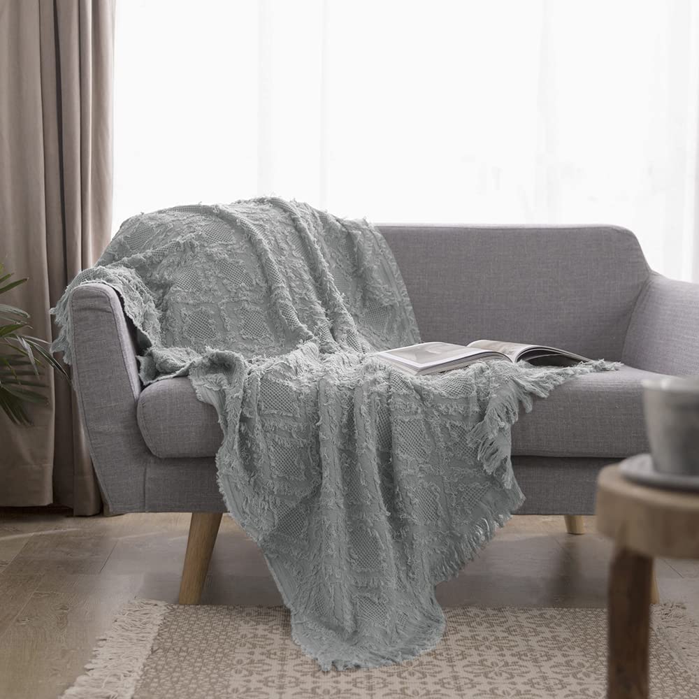 100% Cotton Throw Blanket