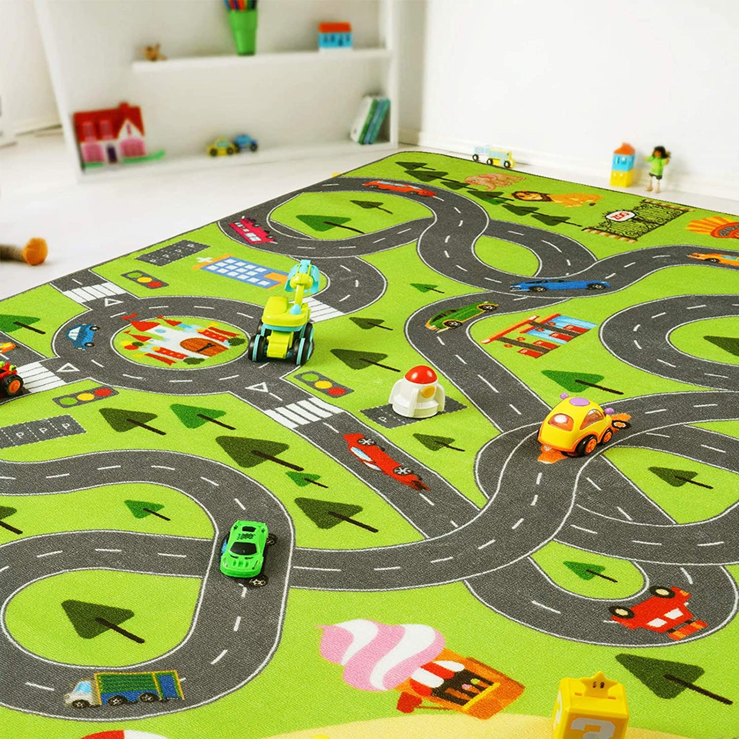 Kids Bedroom Play Mat Rug 4x6 Feet